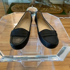 Nine West Black Leather Loafer